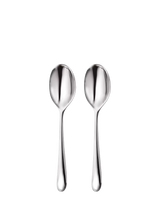 John Lewis Robert Welch Kingham Bright Stainless Steel Serving Spoons, Set of 2- Buy online at McGrocer