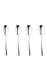 John Lewis Robert Welch Malvern Bright Stainless Steel Espresso Coffee Spoons, Set of 4- Buy online at McGrocer