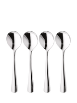 John Lewis Robert Welch Malvern Bright Round Bowl Soup Spoons, Set of 4- Buy online at McGrocer