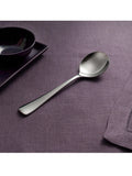 Robert Welch Malvern Bright soup spoons set of 4, imported from the UK