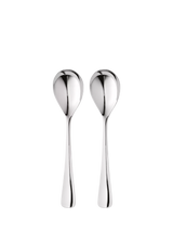 John Lewis Robert Welch Malvern Bright Stainless Steel Serving Spoons Set of 2- Buy online at McGrocer