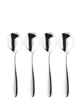 John Lewis Robert Welch Stanton Bright Round Bowl Soup Spoons, Set of 4- Buy online at McGrocer