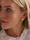 Daisy London knot stud earrings gold (British brand)