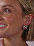 Daisy London large cuff stud earrings, imported from the UK