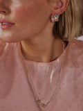 Daisy London large cuff stud earrings, imported from the UK