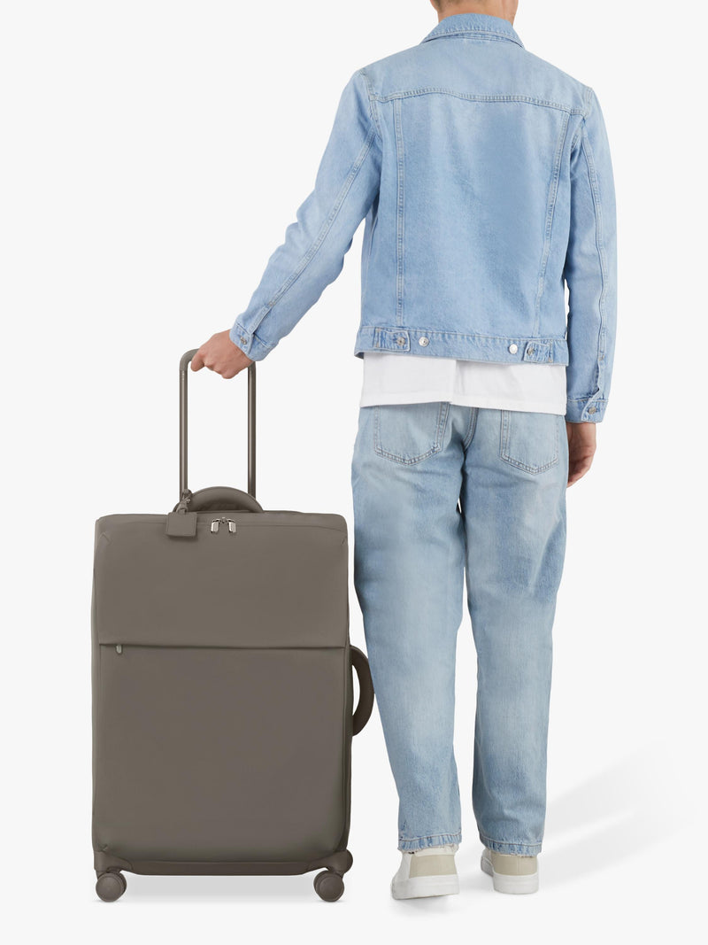 Lipault Long Trip large soft suitcase 135L, imported from the UK