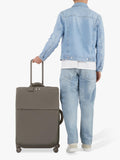 Lipault Long Trip large soft suitcase 135L, imported from the UK