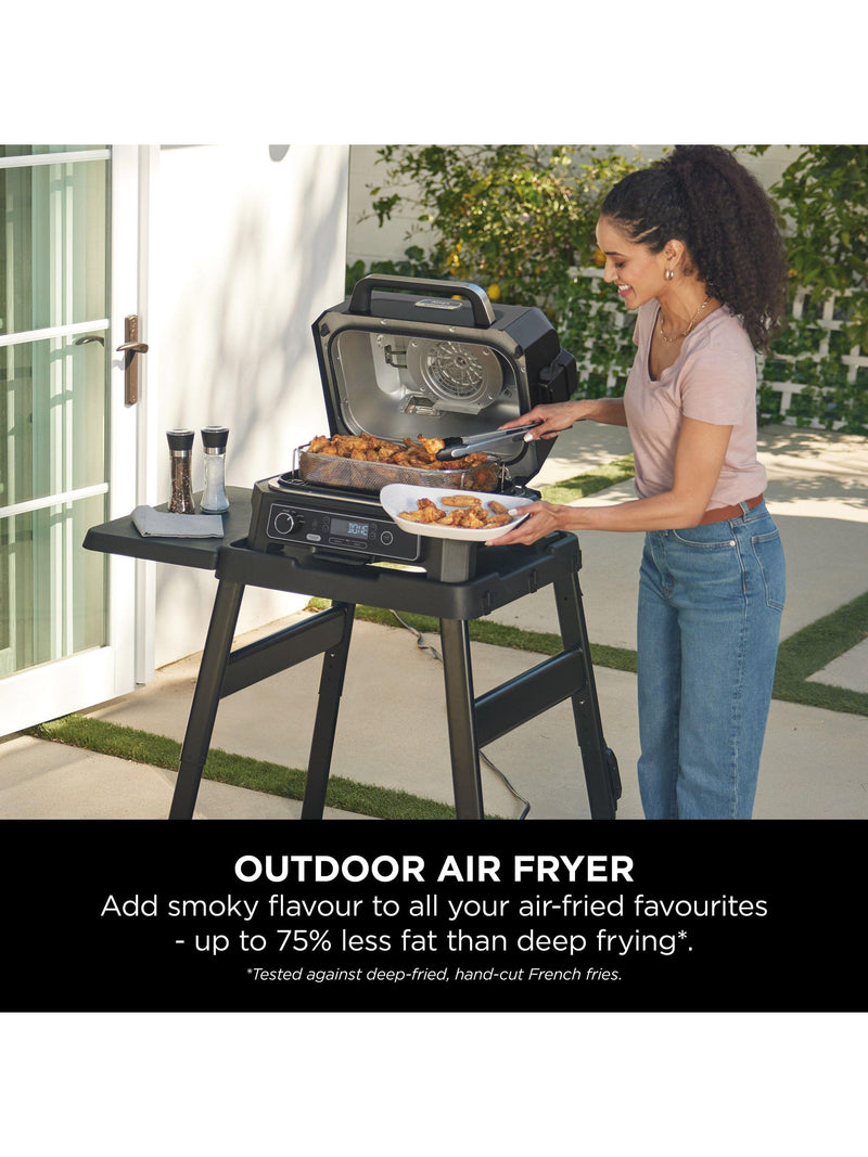 Ninja Woodfire Pro XL electric BBQ grill and smoker, imported from the UK