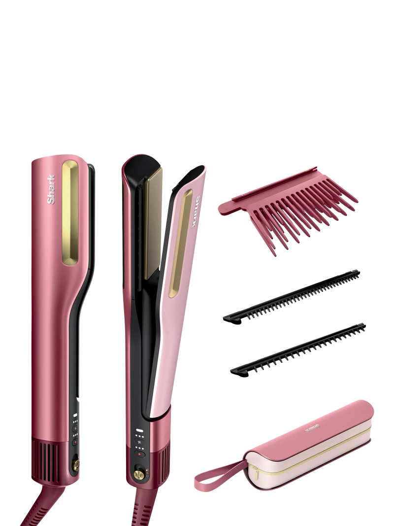 Shark SilkiPro wet-to-dry straightener - British product