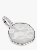 Monica Vinader coin pendant solid sterling silver - British product