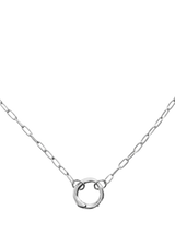 John Lewis Monica Vinader Capture Oval Link Chain Necklace, Silver, 48cm- Buy online at McGrocer