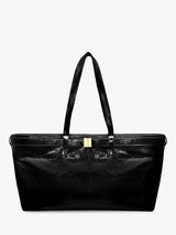 John Lewis Apatchy London Esme Leather Handbag Black- Buy online at McGrocer