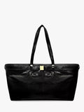 Apatchy London Esme leather handbag black, imported from the UK