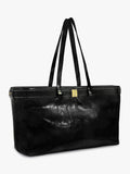 Apatchy London Esme leather handbag black, imported from the UK