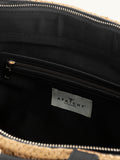 Apatchy London Esme straw handbag tote, imported from the UK