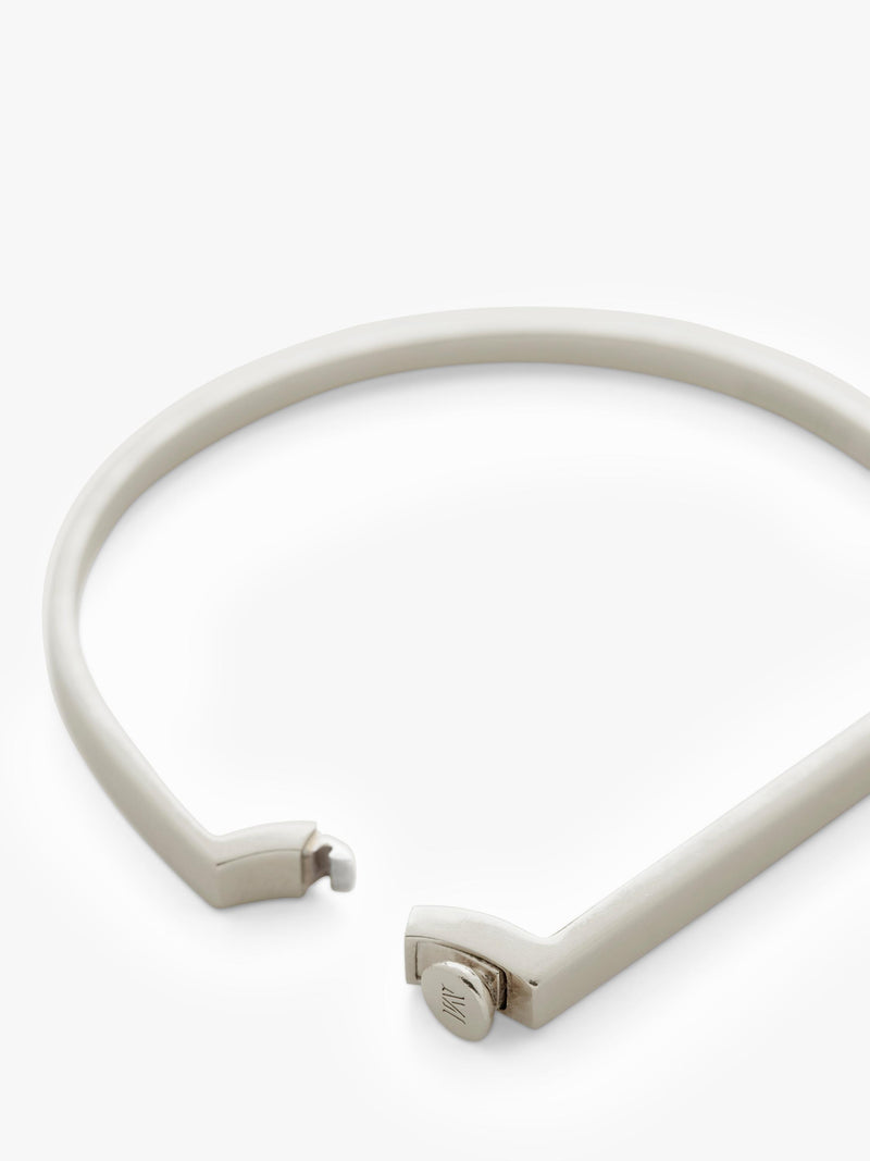 Monica Vinader Signature bangle sterling silver, UK version