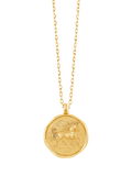 Dower & Hall 9ct Gold Fire Horse Necklace