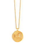 Dower & Hall Fire Horse necklace gold, UK version