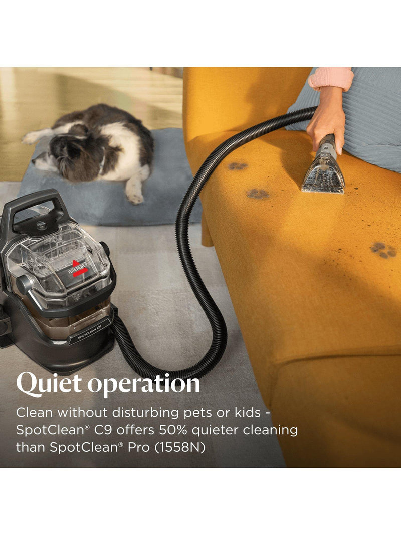 BISSELL SpotClean SmartMix C9 carpet cleaner black - British product