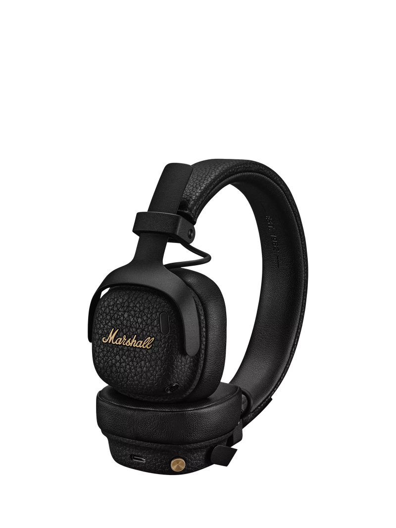 Marshall Milton ANC on-ear wireless headphones Black, UK version