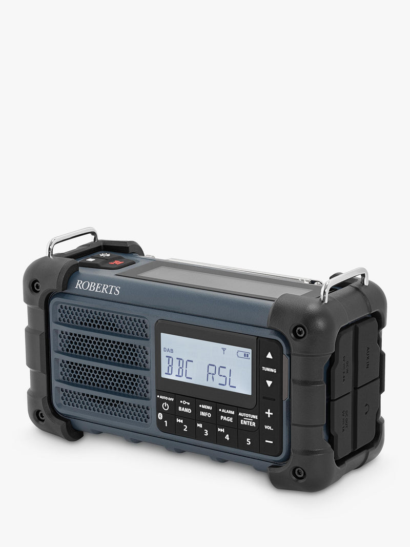 Roberts SolarDAB 99 DAB+/FM Bluetooth solar radio (British brand)