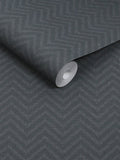 Abigail Ahern herringbone weave wallpaper 7x7x52cm (British brand)