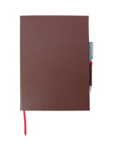 John Lewis Caroline Gardner Lined Notebook and Pen, Wine- Buy online at McGrocer