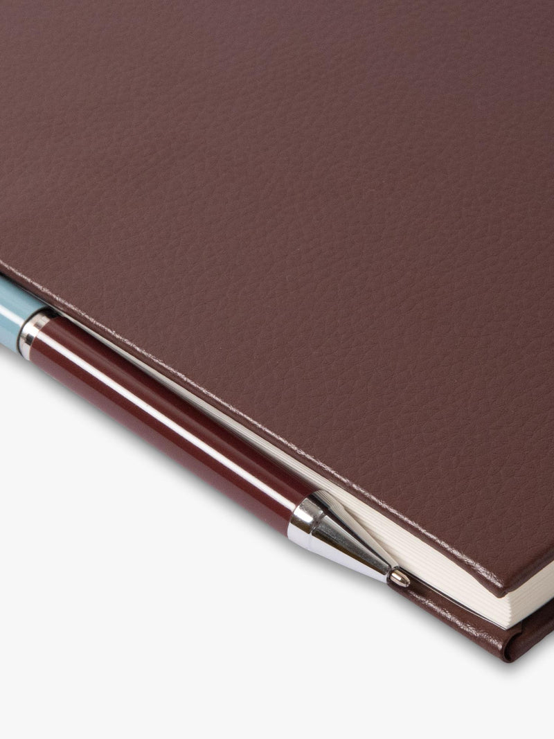 Caroline Gardner notebook and pen set wine, imported from the UK