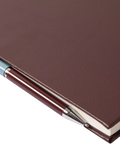 Caroline Gardner notebook and pen set wine, imported from the UK