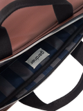 Caroline Gardner laptop bag in wine - British brand