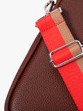 Caroline Gardner laptop bag in wine - British brand