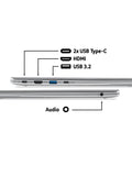 Acer Swift Air 16 silver laptop - British product