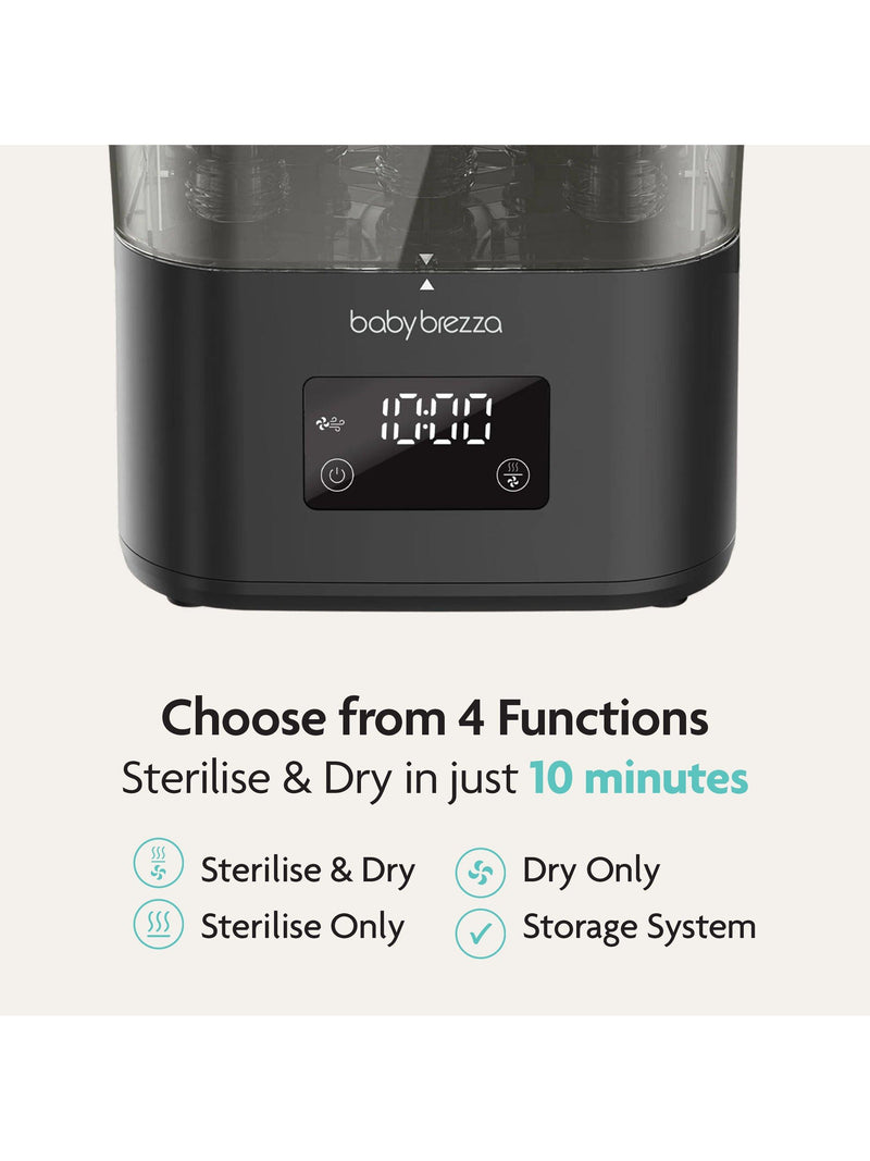 Baby Brezza SuperQuick steriliser dryer Black - British product