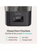 Baby Brezza SuperQuick steriliser dryer Black - British product