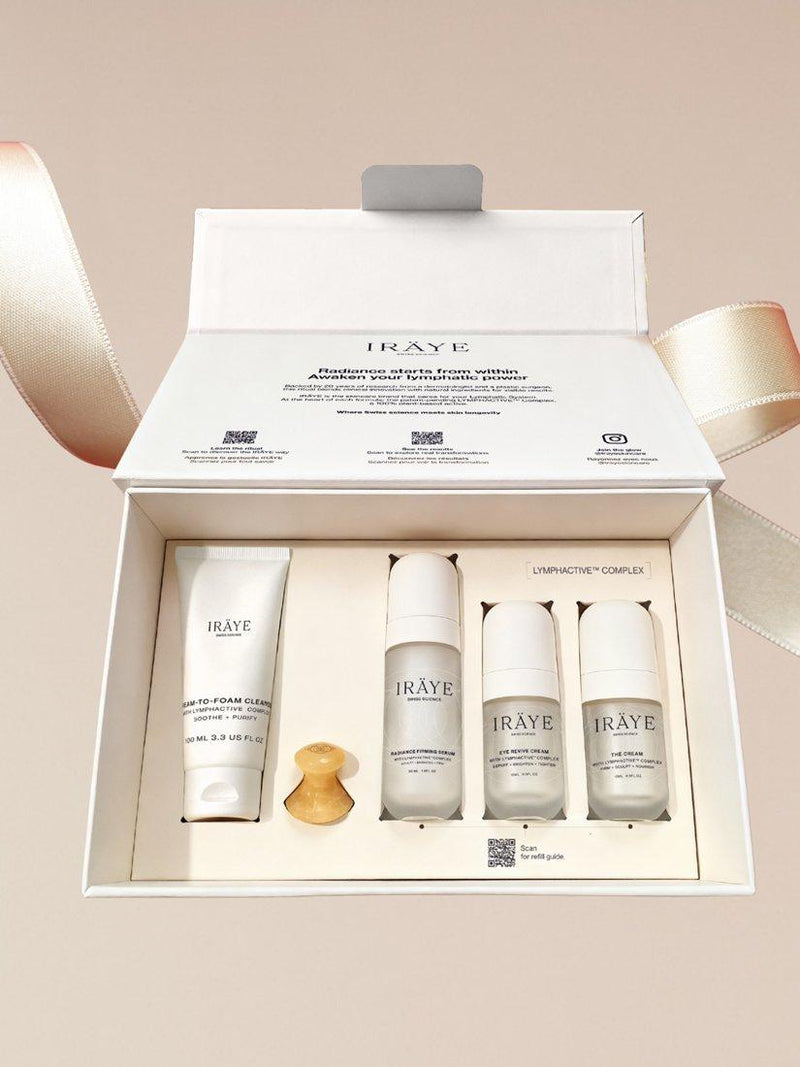 IRÄYE Skincare Signature Routine gift set, imported from the UK