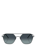 Giorgio Armani square sunglasses matte blue gradient (British brand)