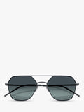 Giorgio Armani square sunglasses matte blue gradient (British brand)