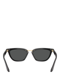 Giorgio Armani butterfly sunglasses black, UK version