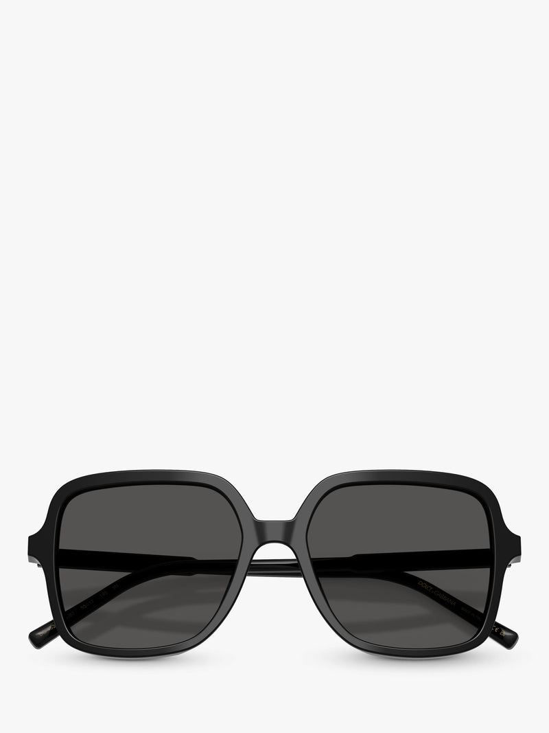 Dolce & Gabbana square black sunglasses 55mm lens, imported from the UK