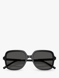 Dolce & Gabbana square black sunglasses 55mm lens, imported from the UK