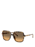 Dolce & Gabbana square sunglasses yellow Havana brown gradient, UK version