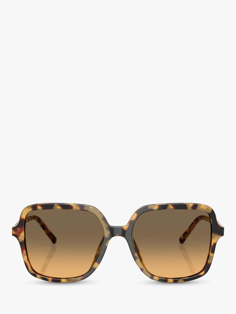 Dolce & Gabbana square sunglasses yellow Havana brown gradient, UK version