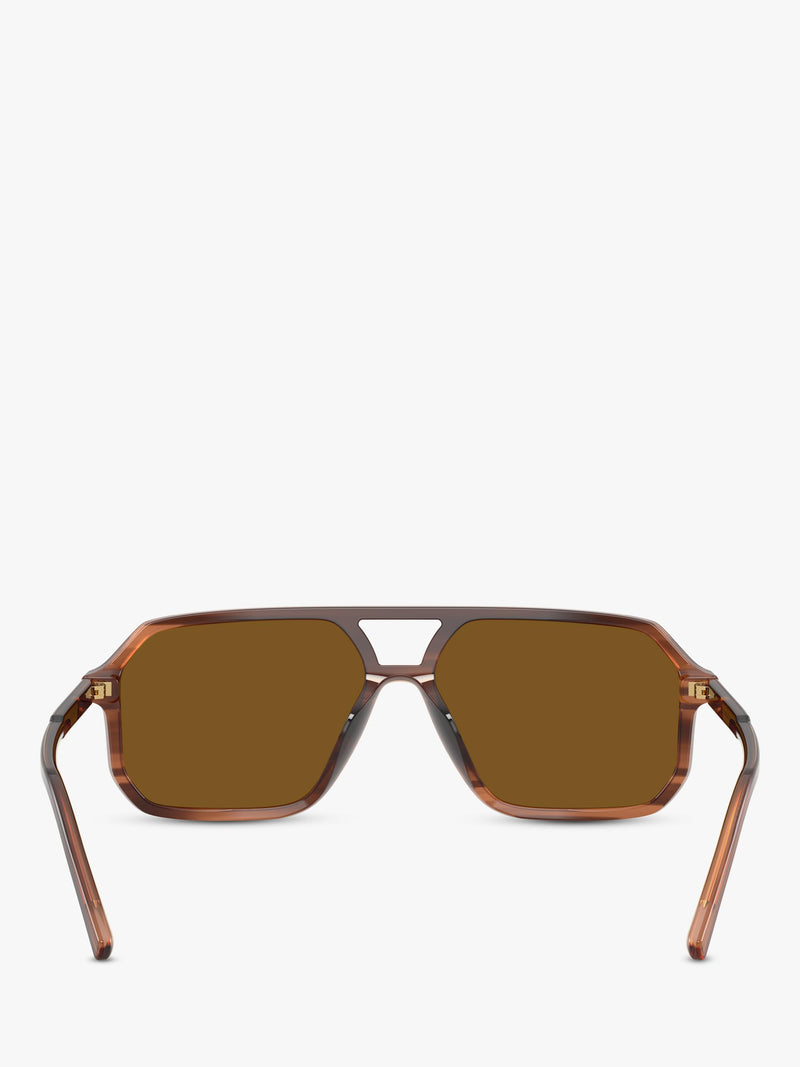 Dolce & Gabbana polarised aviator sunglasses 59mm - British product