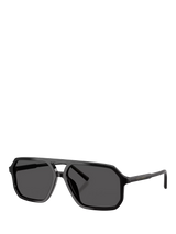 John Lewis Dolce & Gabbana DG4541 Women's Square Sunglasses Black/Grey- Buy online at McGrocer