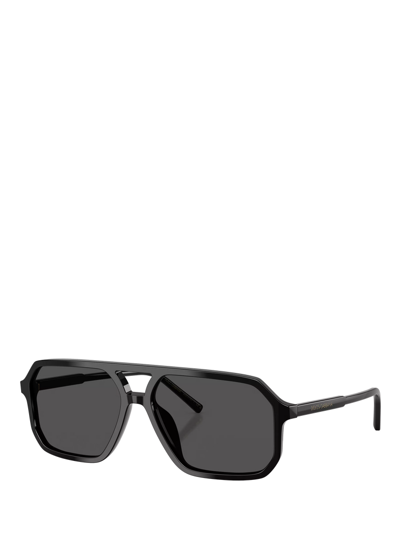 Dolce & Gabbana square sunglasses black polyamide (British brand)