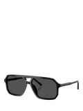 Dolce & Gabbana square sunglasses black polyamide (British brand)