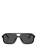 Dolce & Gabbana square sunglasses black polyamide (British brand)