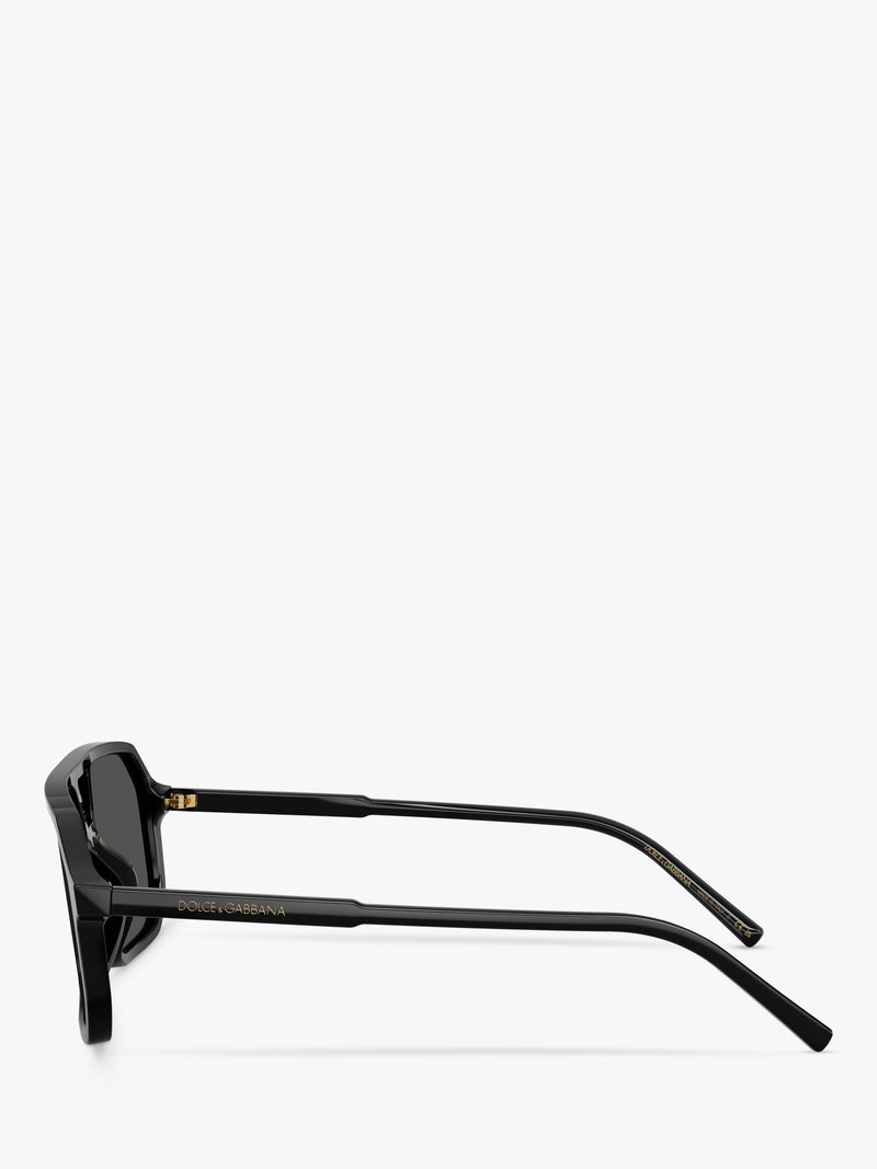 Dolce & Gabbana square sunglasses black polyamide (British brand)