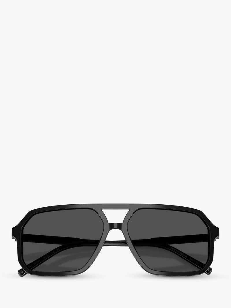 Dolce & Gabbana square sunglasses black polyamide (British brand)