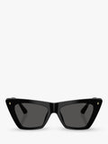 Jimmy Choo women's cat's eye sunglasses black frame, UK version